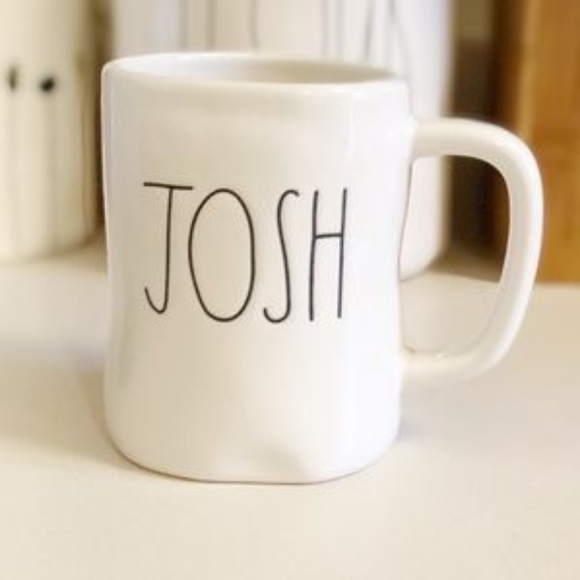 RAE DUNN "JOSH" Coffee Mug l 16 oz NWT - Picture 2 of 2